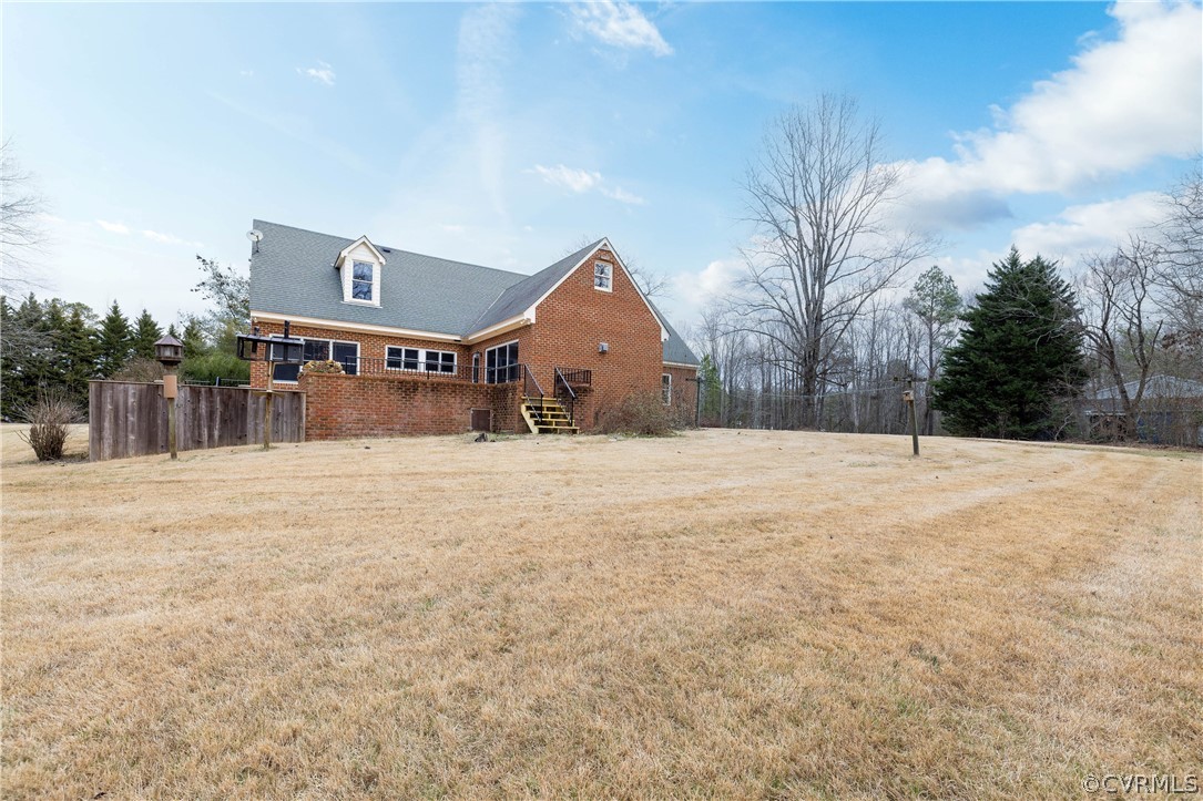 12602 Old Ridge Road Doswell, VA 23047 - Photo 36 of 37 Rear view of the home