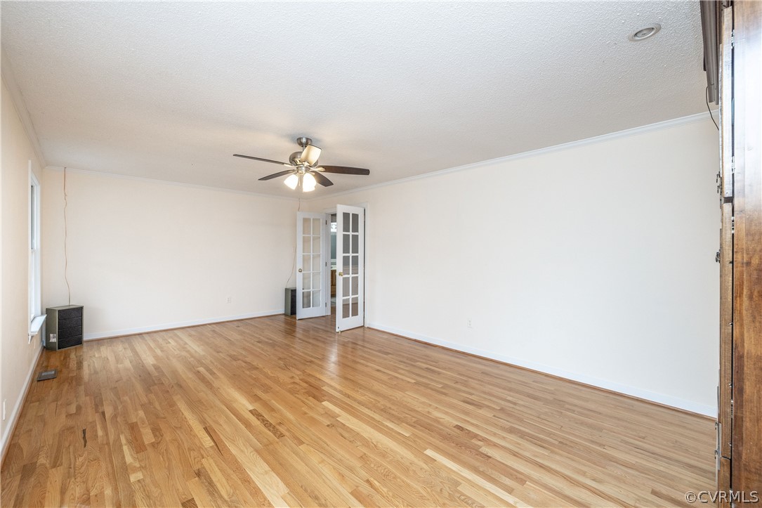 12602 Old Ridge Road Doswell, VA 23047 - Photo 6 of 37 Living Room 22' x 13' with French Doors to Dining Room