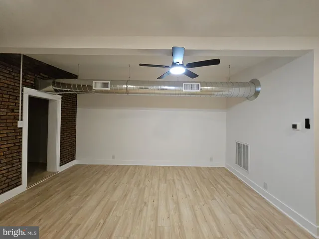 wooden floor in an empty room
