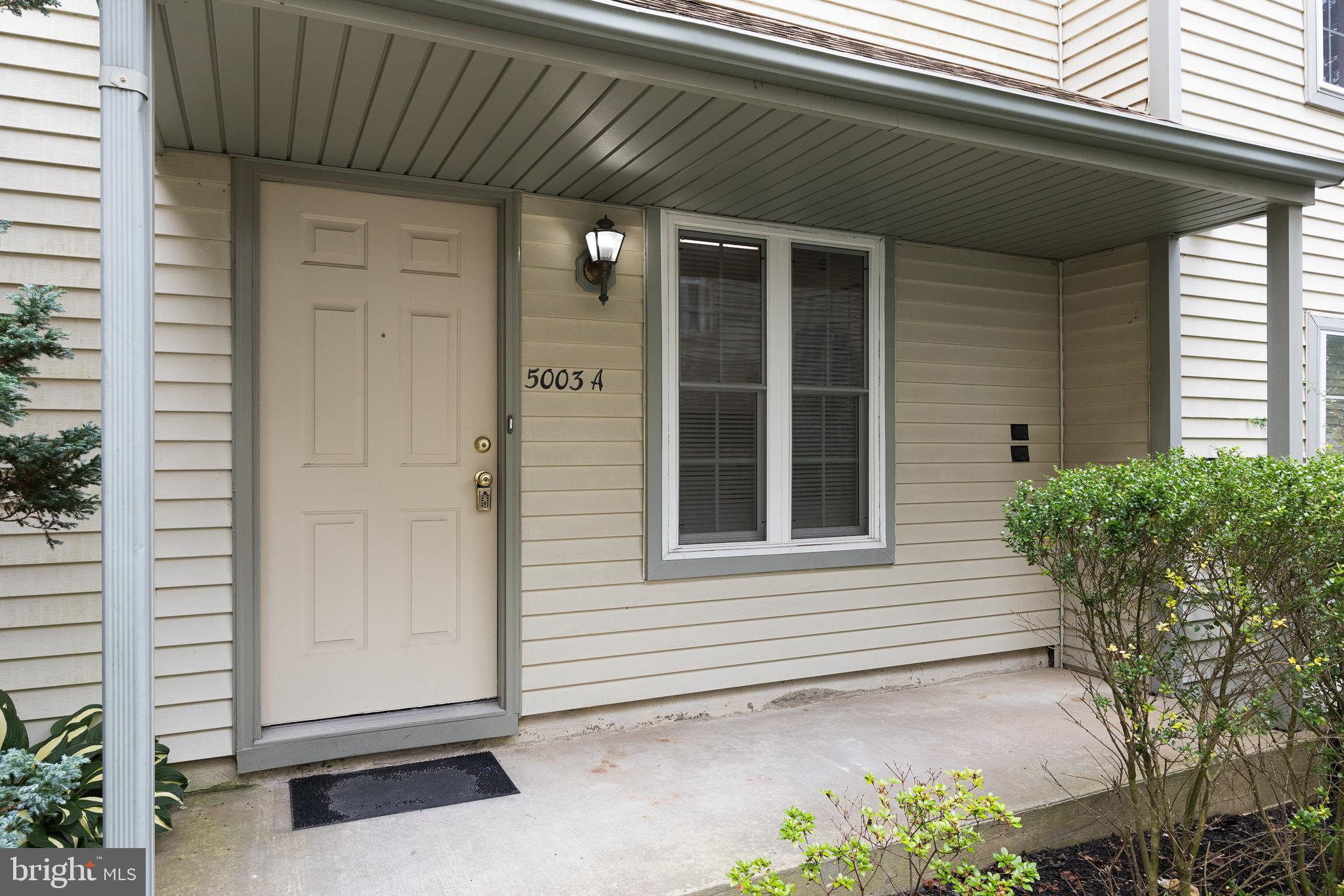 5003 A Albridge Way Mount Laurel, NJ 08054 - Photo 5 of 28 a view of front door of house