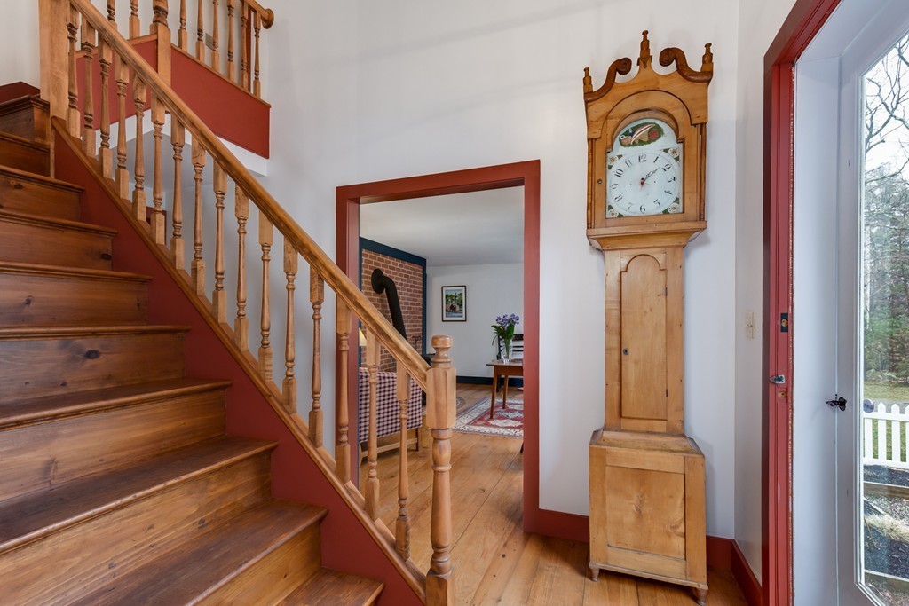 145 Beaman Road Princeton, MA 01541 - Photo 3 of 30 a view of entryway and hall with wooden floor