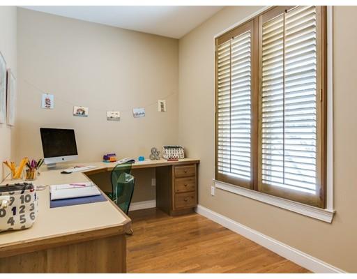 65 Old Farm Road Newton, MA 02459 - Photo 13 of 30 a view of a workspace with furniture and a window