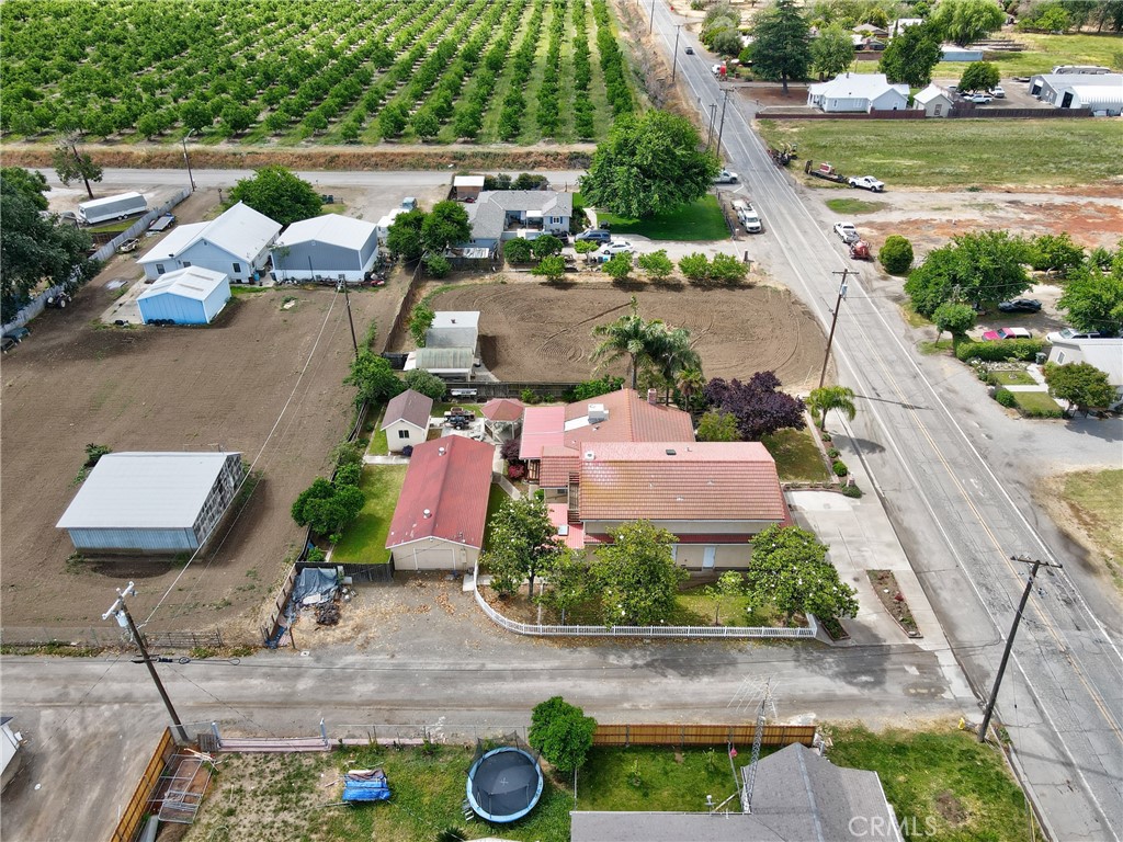 0 9th Williams, CA 95987 - Photo 5 of 7 an aerial view of a house with garden space and lake view