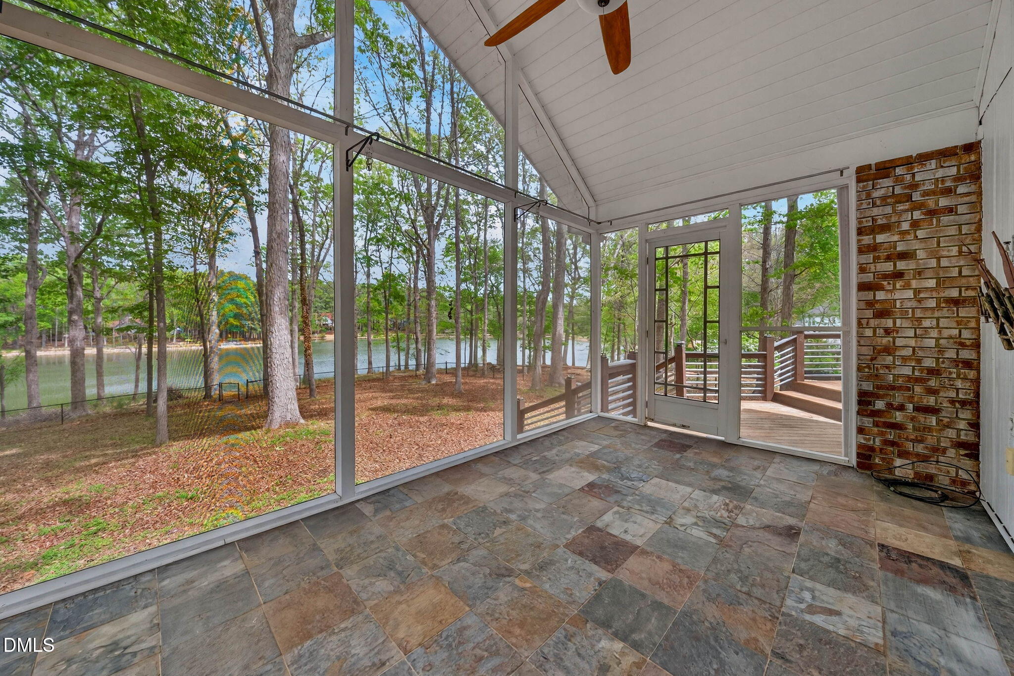 11617 Coachmans Way Raleigh, NC 27614 - Photo 20 of 79 Cathedral ceiling in the screened porch. This will quickly become your favorite space in the house.
