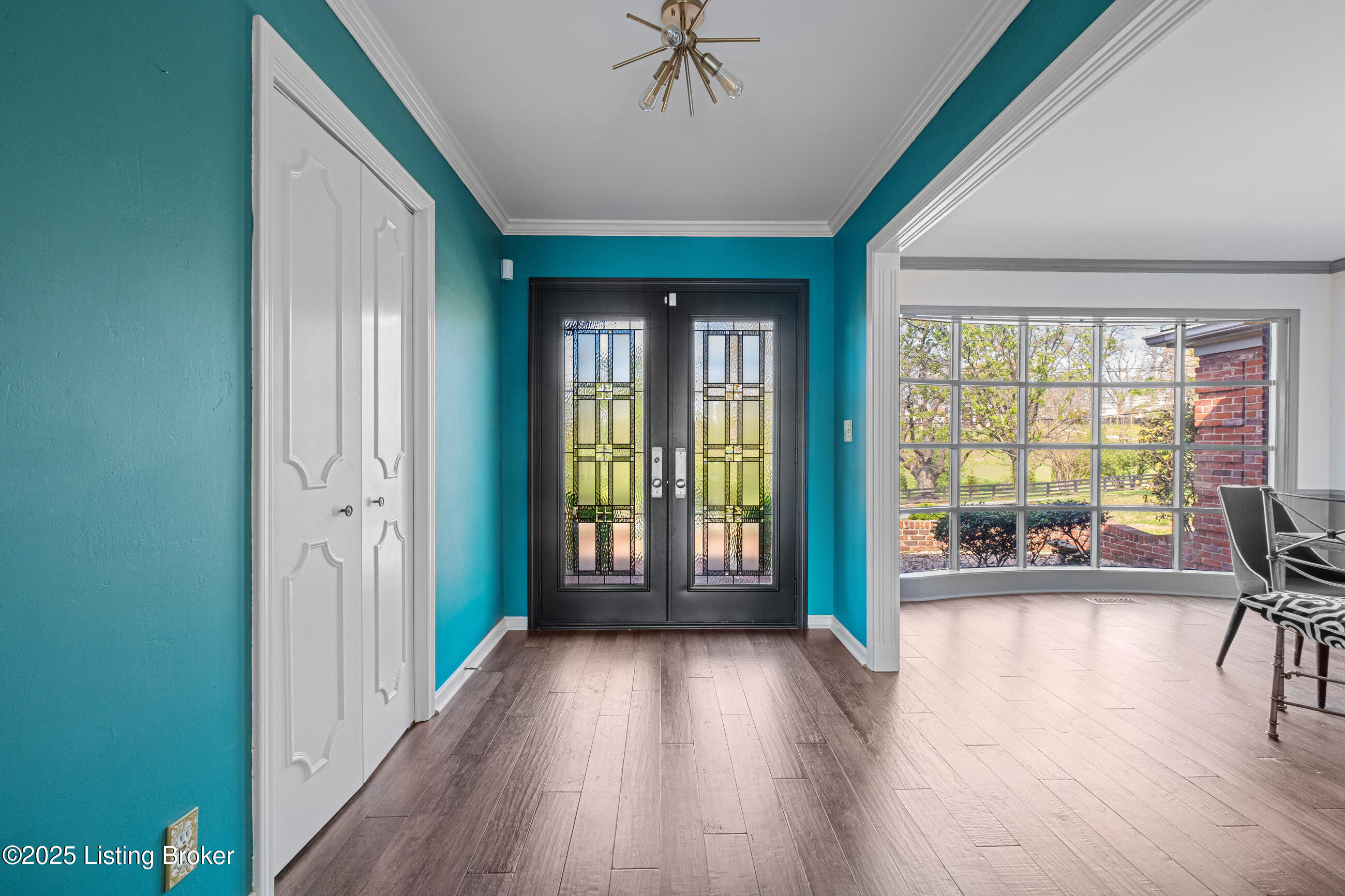 NEW front double doors