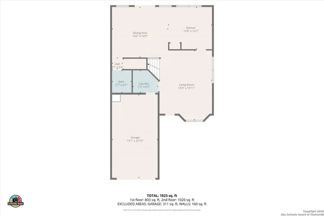 a picture of a floor plan