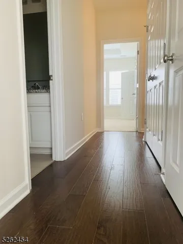 wooden floor in a gallery