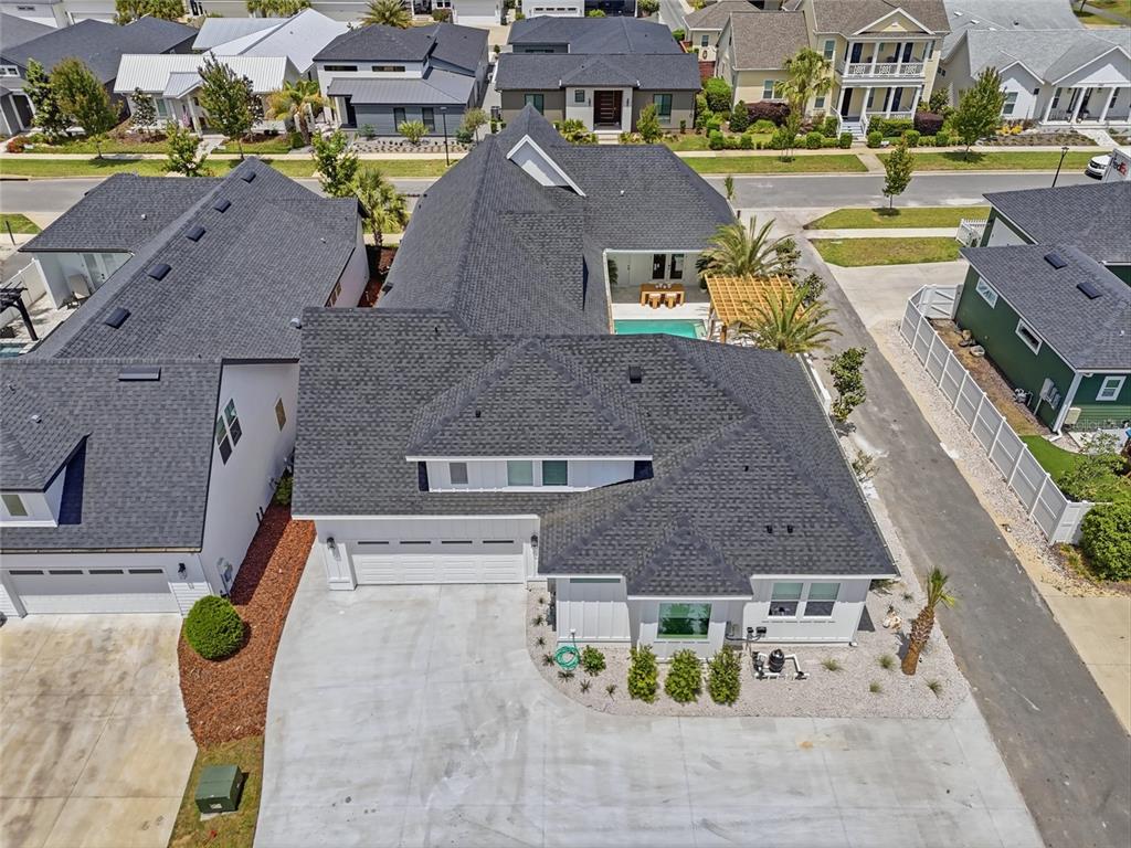 13125 Southwest 9th Road Newberry, FL 32669 - Photo 41 of 53 an aerial view of residential houses with outdoor space