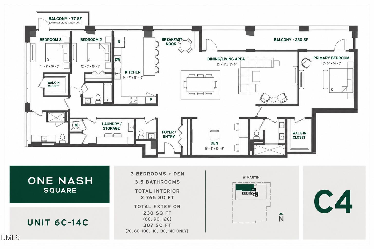 217 West Martin Street, Unit 11C Raleigh, NC 27601 - Photo 10 of 11