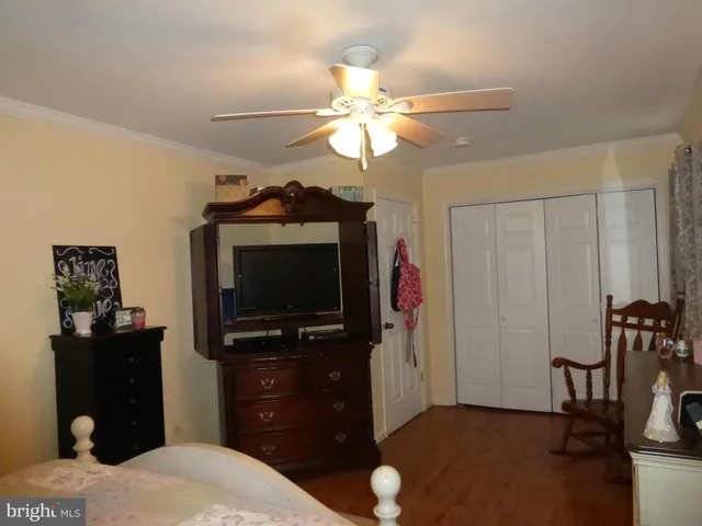 a close up view of racks on the wall