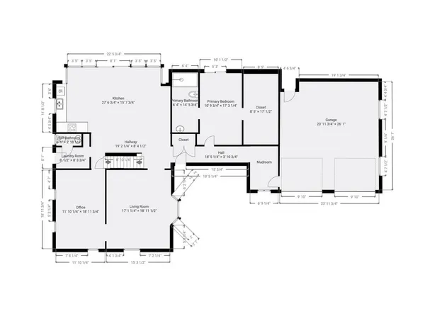a picture of floor plan