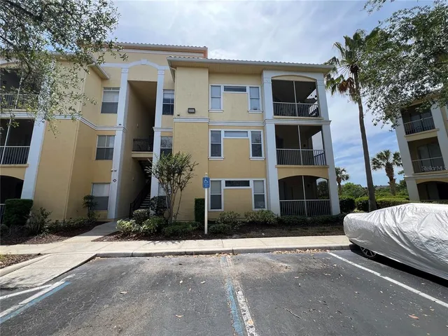 a view of park with trees
