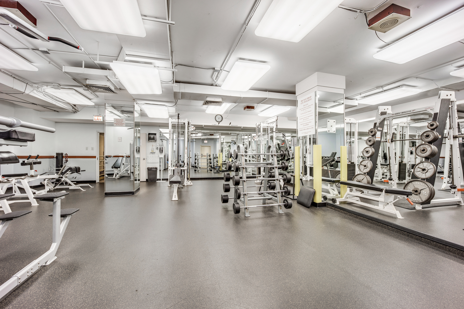 211 East Ohio Street, Unit 2925 Chicago, IL 60611 - Photo 13 of 14 a view of a room with gym equipment