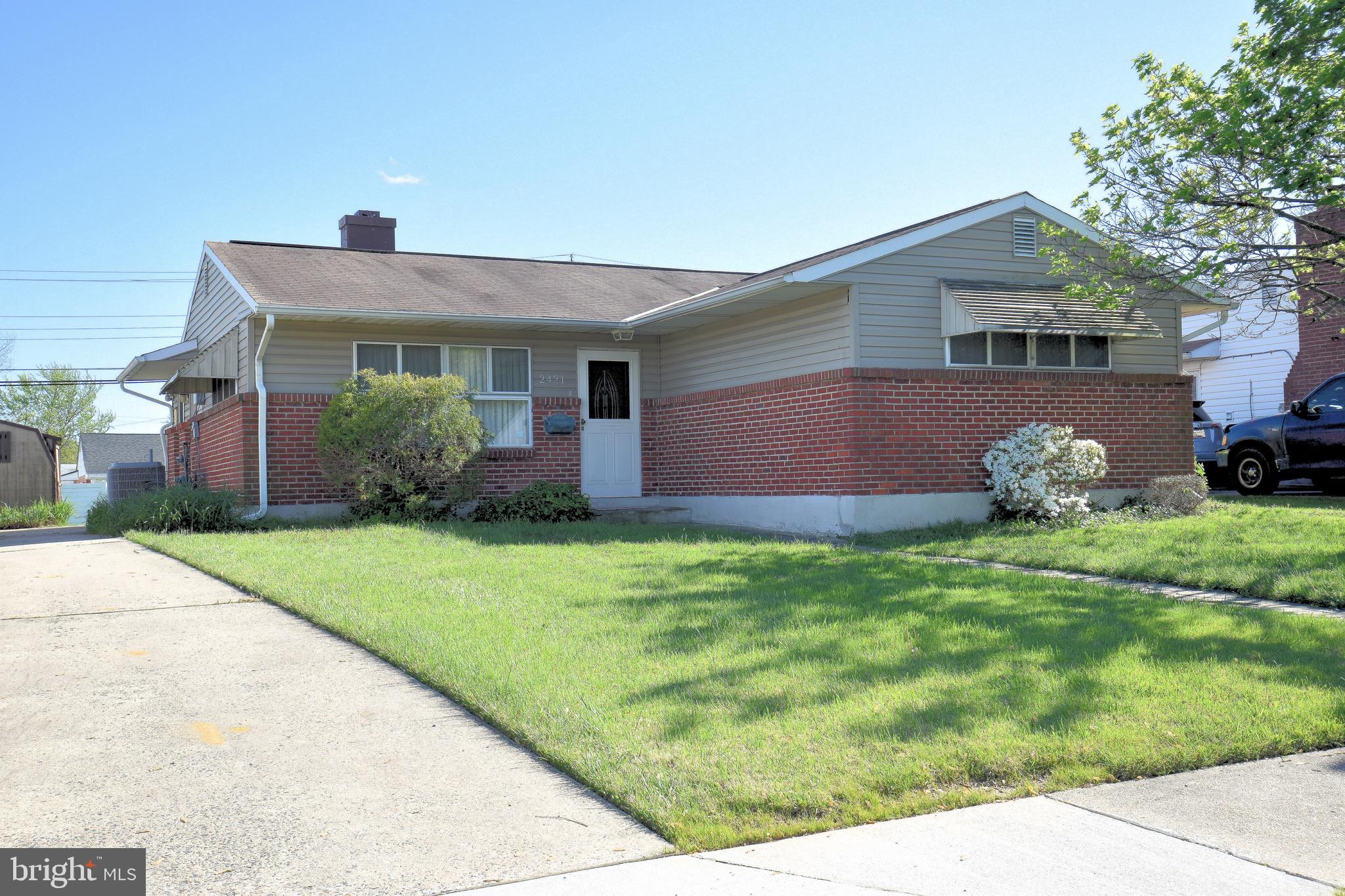 2421 Ellis Road Baltimore, MD 21234 - Photo 1 of 27 L-Shaped Rancher with extended concrete driveway