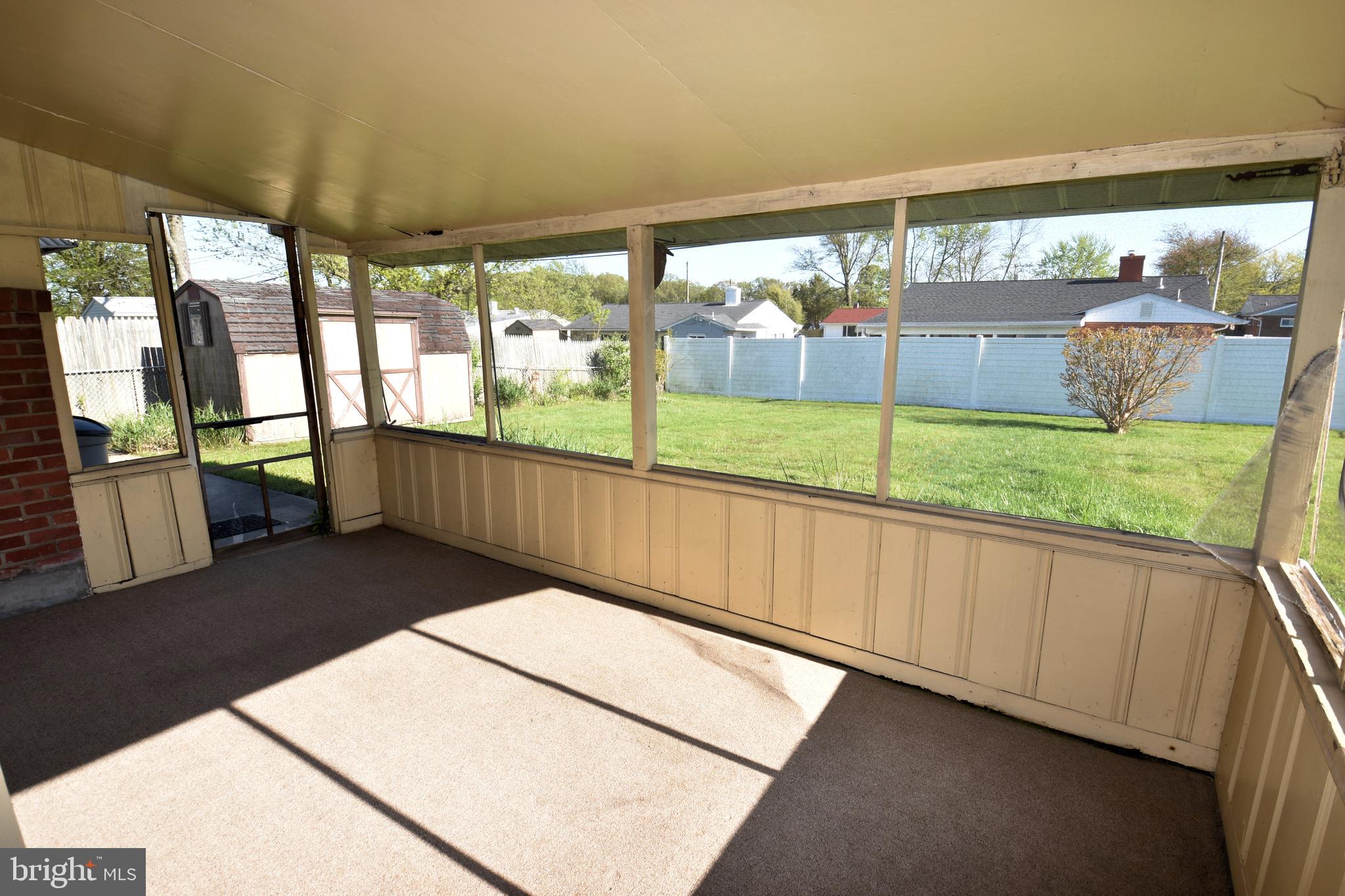 2421 Ellis Road Baltimore, MD 21234 - Photo 27 of 27 Screened in back porch