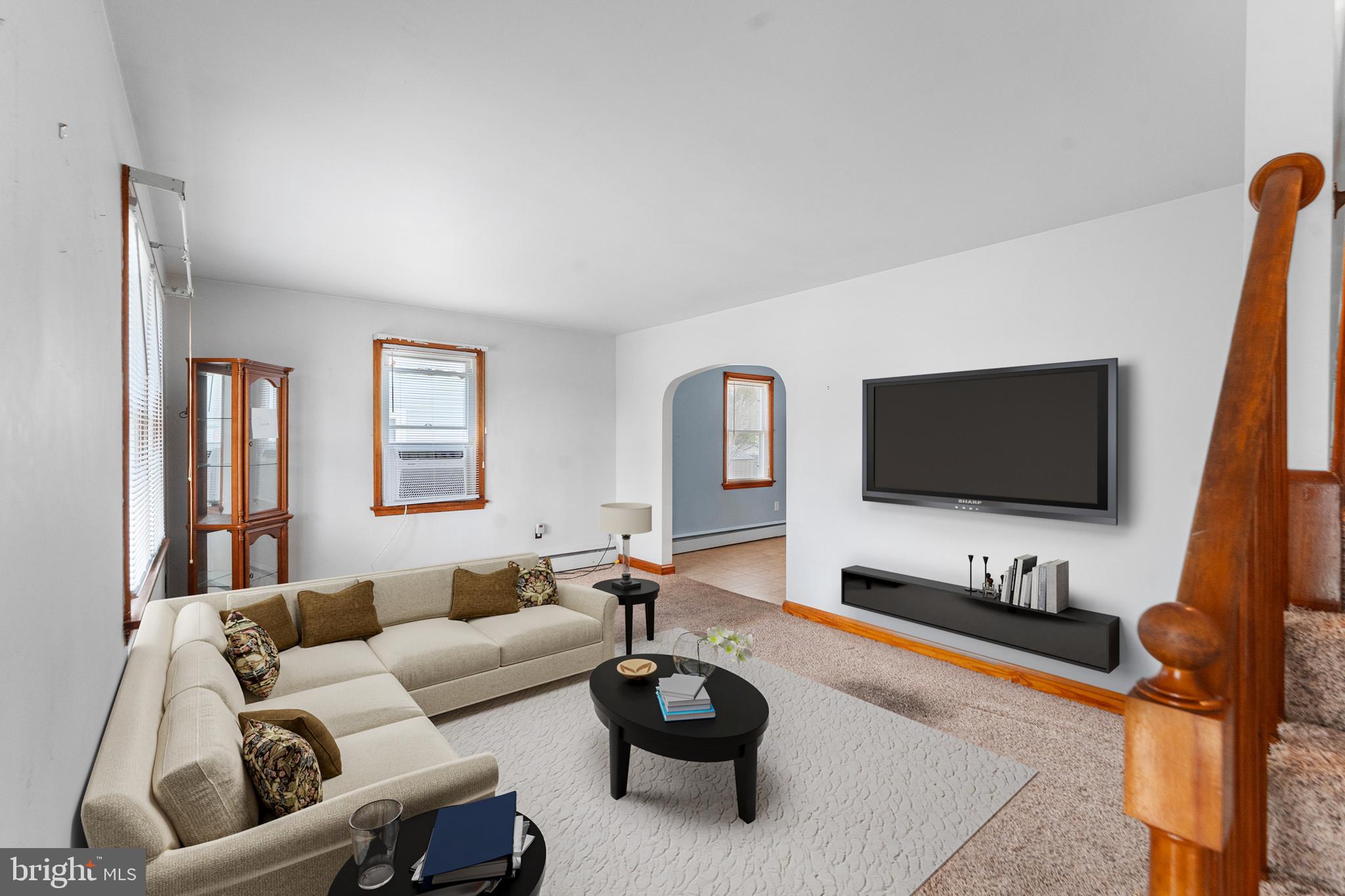 4812 Ridge Road Rosedale, MD 21237 - Photo 2 of 22 Living Room - Virtually Staged