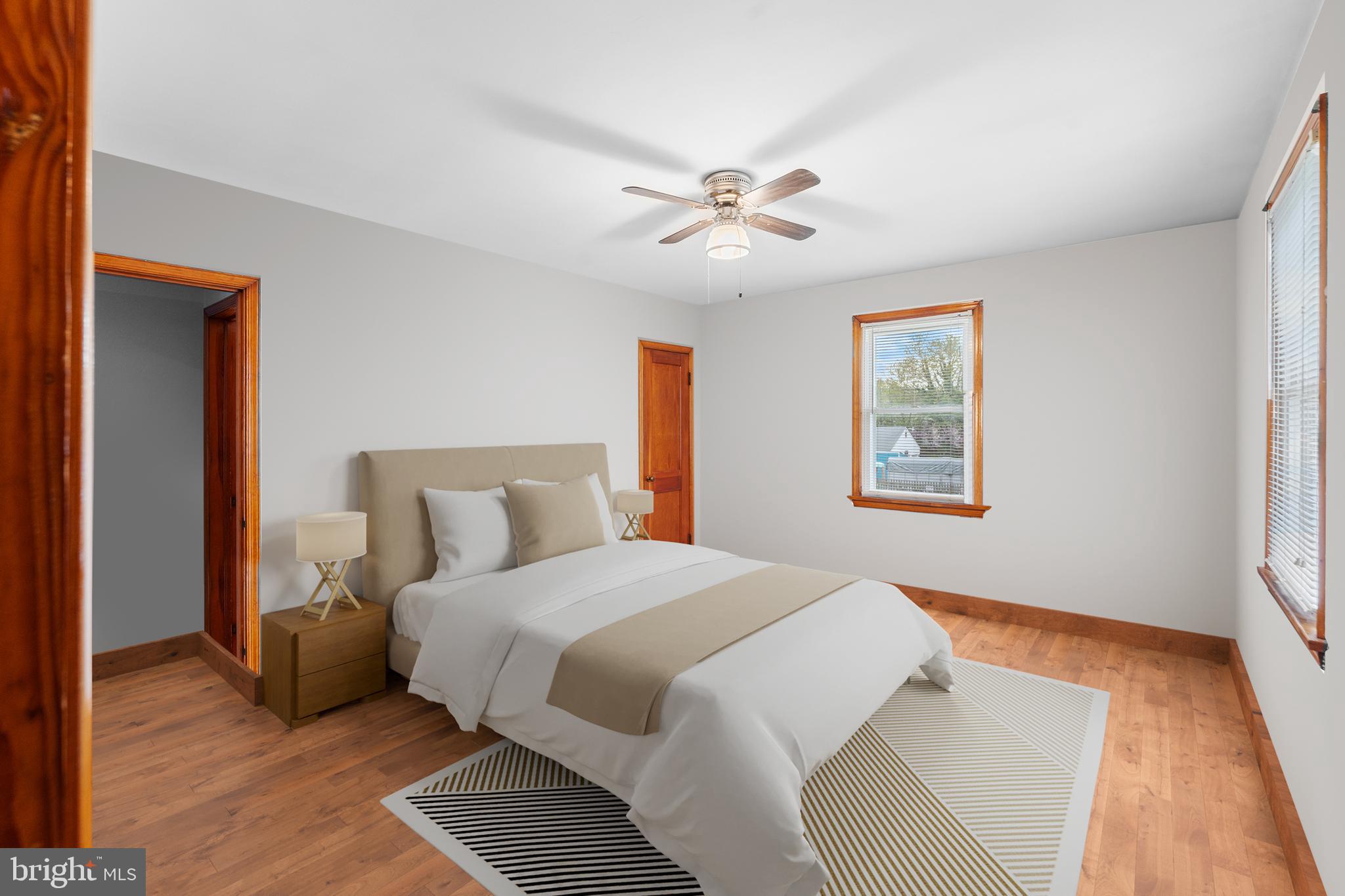 4812 Ridge Road Rosedale, MD 21237 - Photo 5 of 22 Main Level Bedroom - Virtually Staged