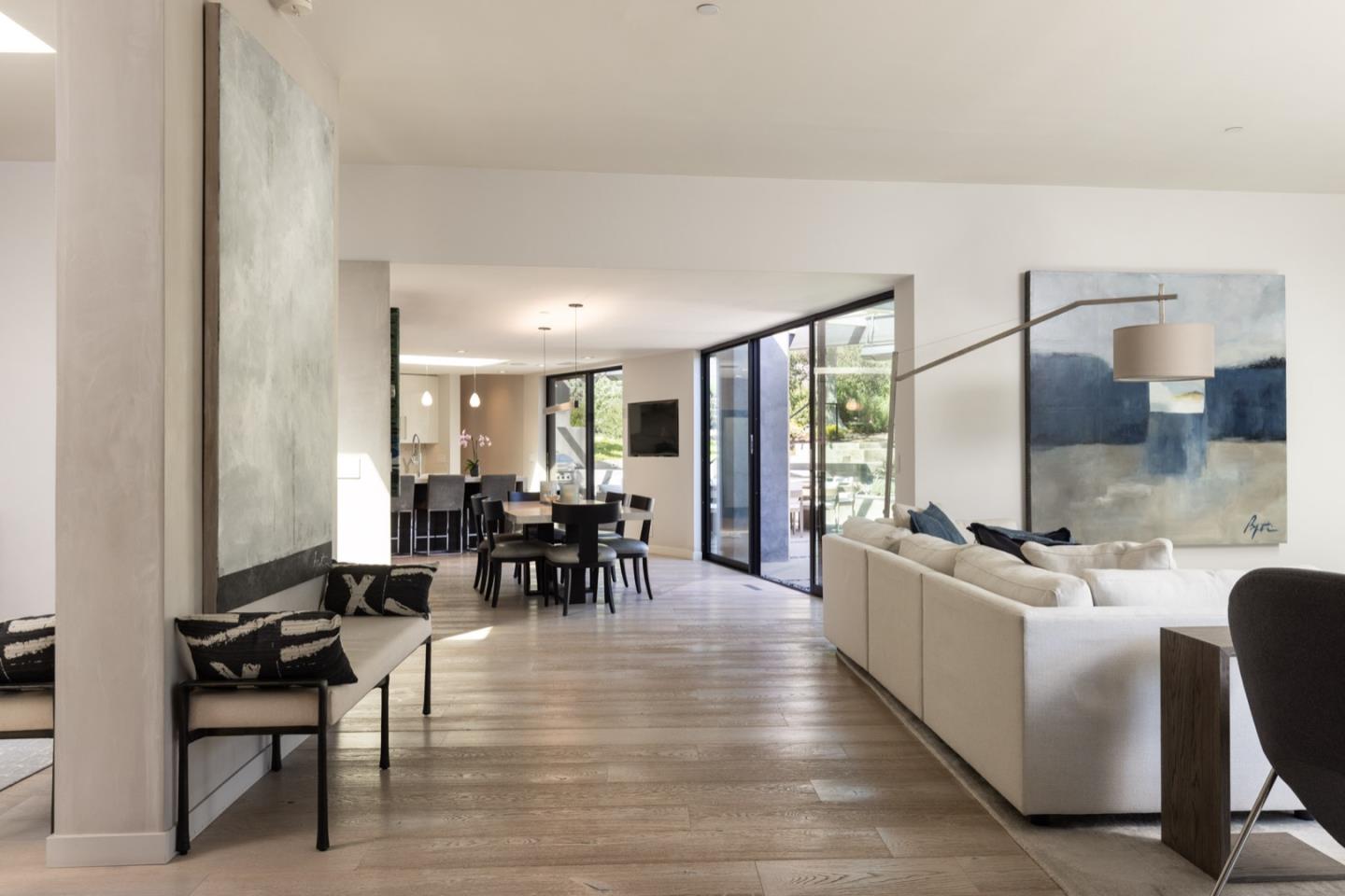 1505 Venadero Road Pebble Beach, CA 93953 - Photo 8 of 34 a living room with furniture and a large window