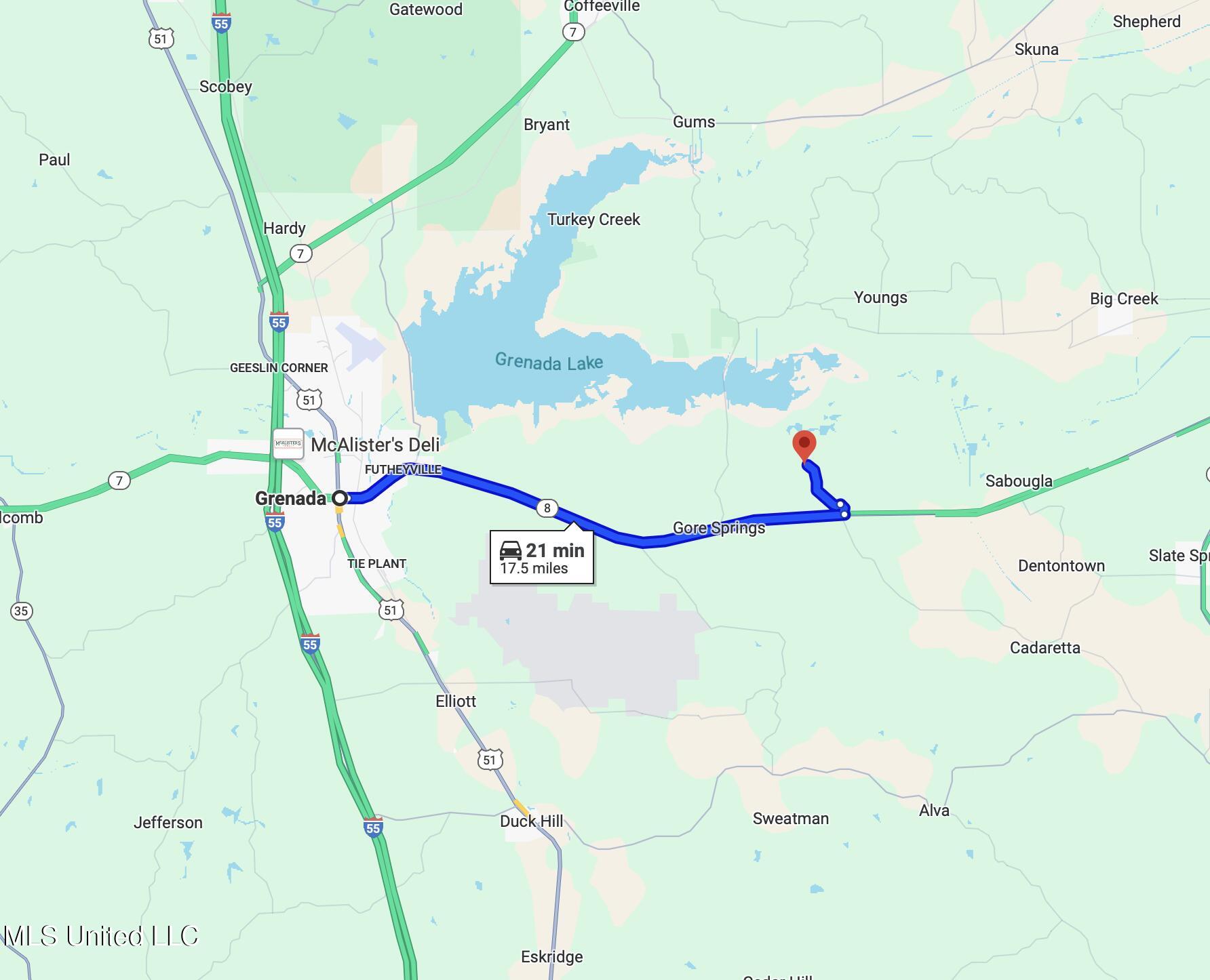 Alice Williams Road Gore Springs, MS 38929 - Photo 10 of 11 Screenshot 2025-06-17 at 3.38.06 PM