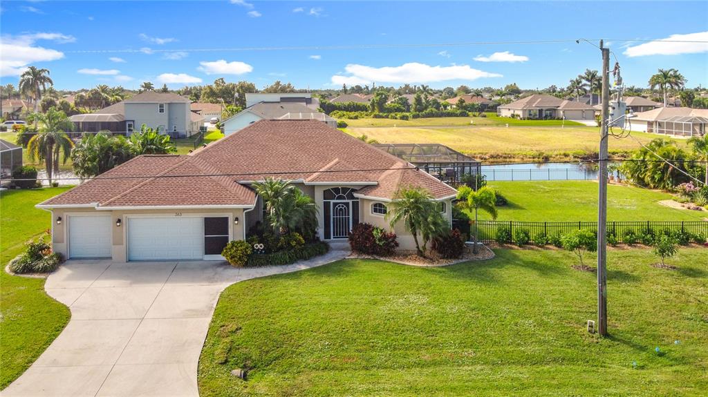 263 Marker Road Rotonda West, FL 33947 - Photo 1 of 1 a view of a house with a swimming pool