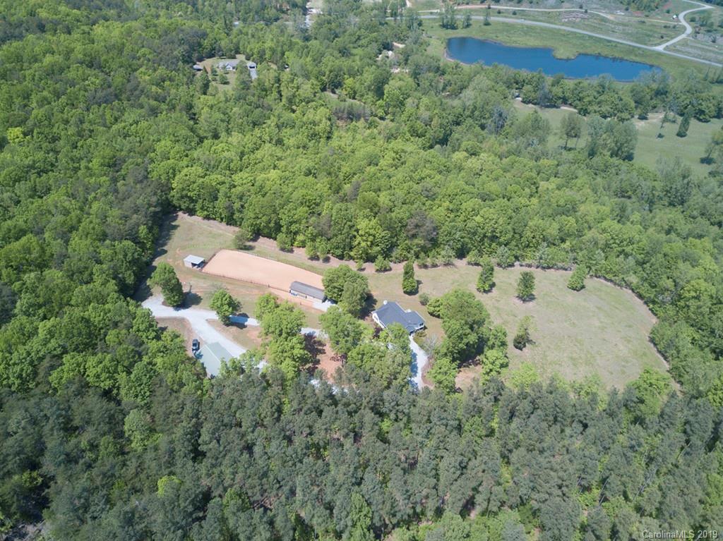 433 Meadow Crest Road Tryon, NC 28782 - Photo 29 of 29 an aerial view of residential house with outdoor space and trees all around