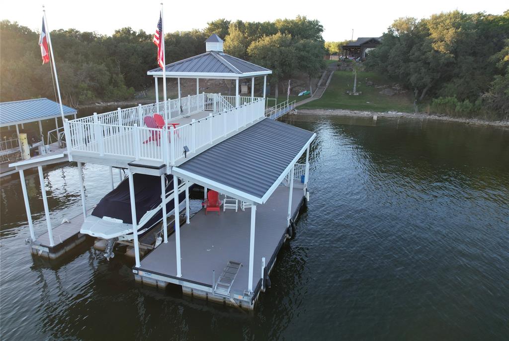 4925 Butler Lane Graham, TX 76450 - Photo 4 of 36 an aerial view of a house with swimming pool