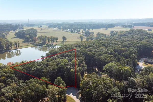 a view of a city and lake view