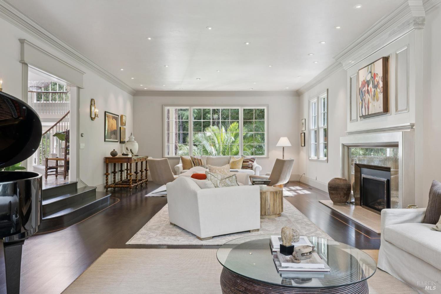 110 Mountain View Avenue San Rafael, CA 94901 - Photo 5 of 83 Too big for one picture, the living room is ideal for a piano concerto.