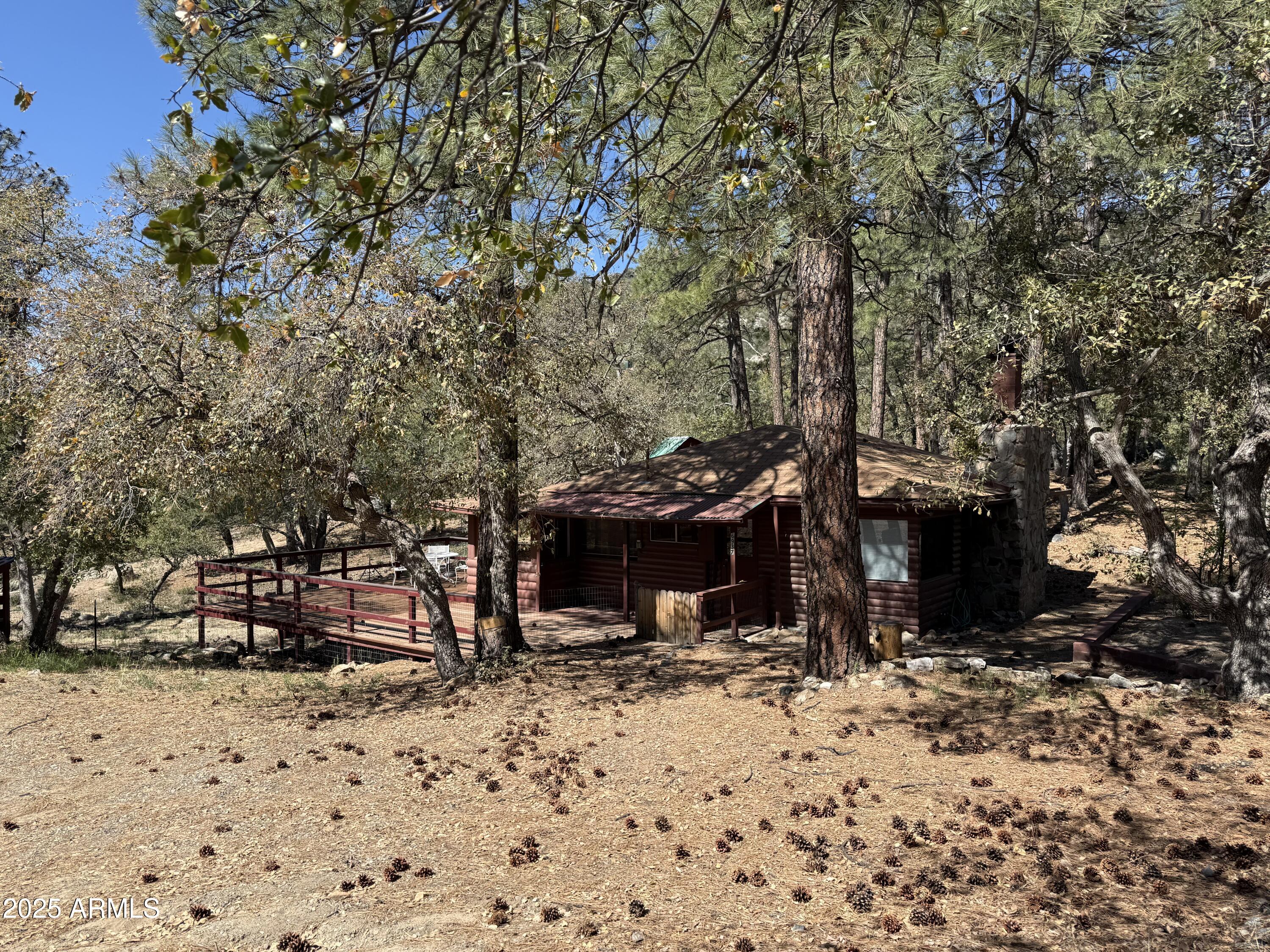 6937 Torpedo Road Crown King, AZ 86343 - Photo 14 of 23 a view of outdoor space with trees