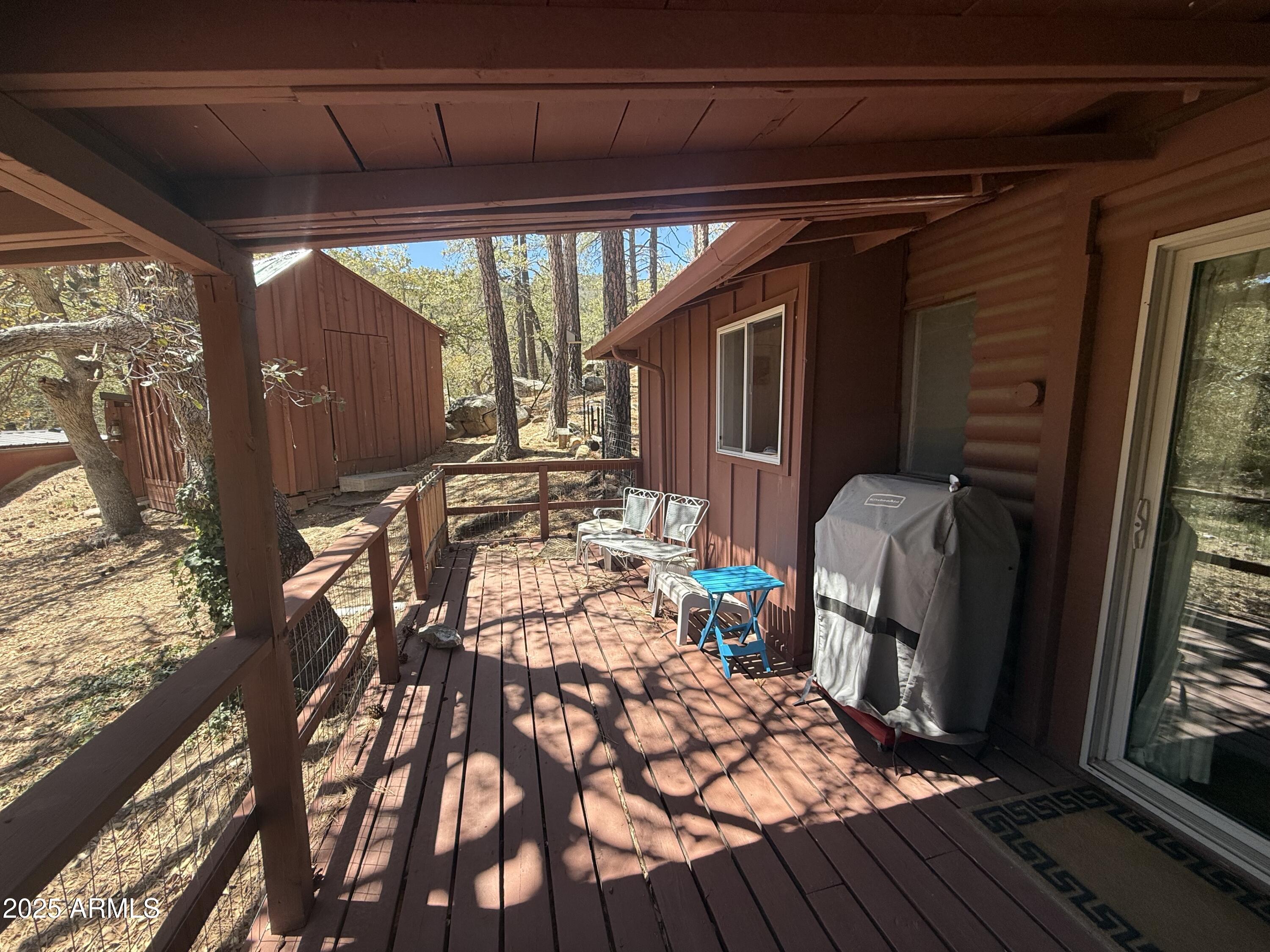 6937 Torpedo Road Crown King, AZ 86343 - Photo 15 of 23 a view of entryway with wooden floor