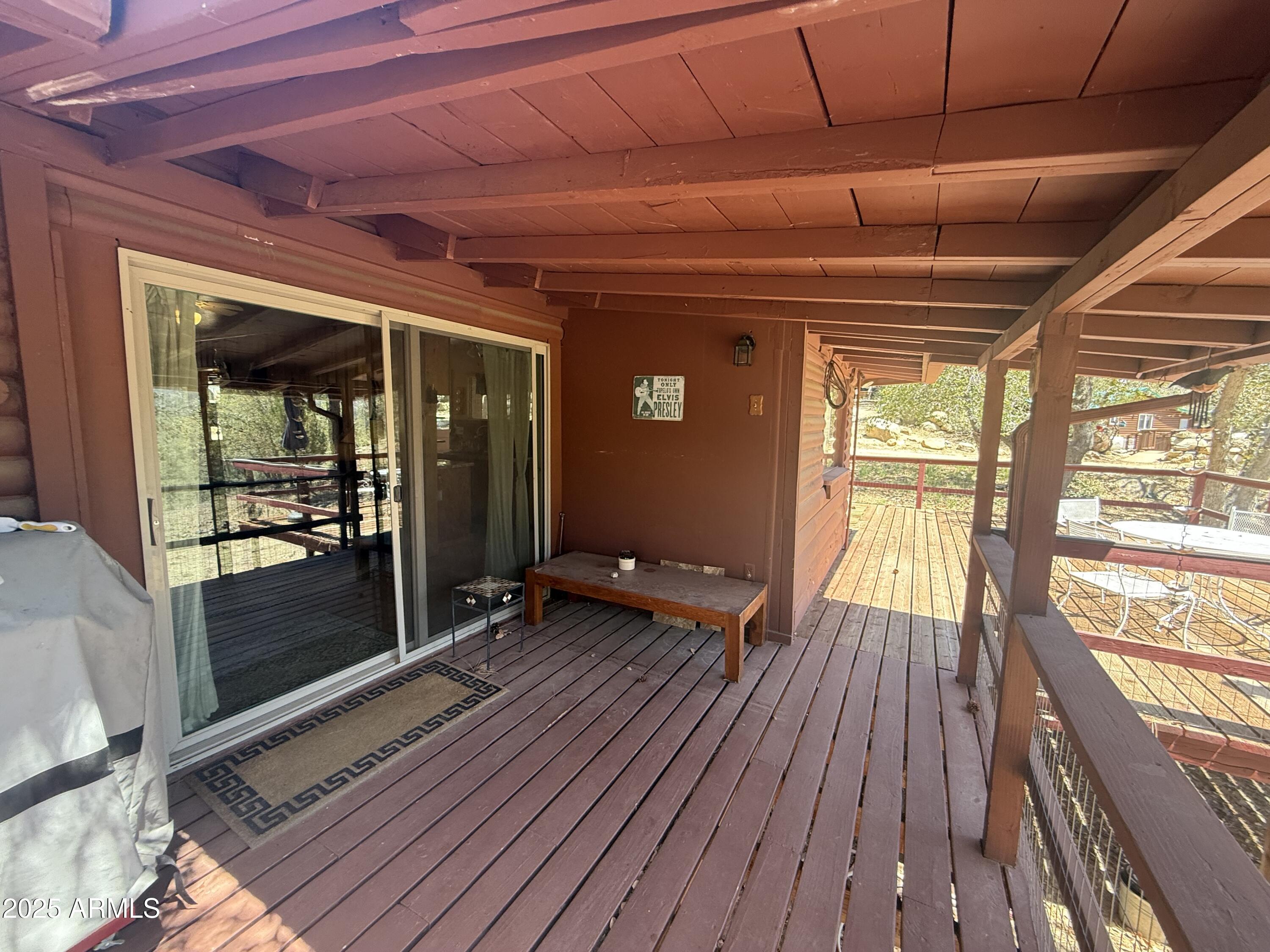 6937 Torpedo Road Crown King, AZ 86343 - Photo 7 of 23 a view of outdoor space with wooden floor
