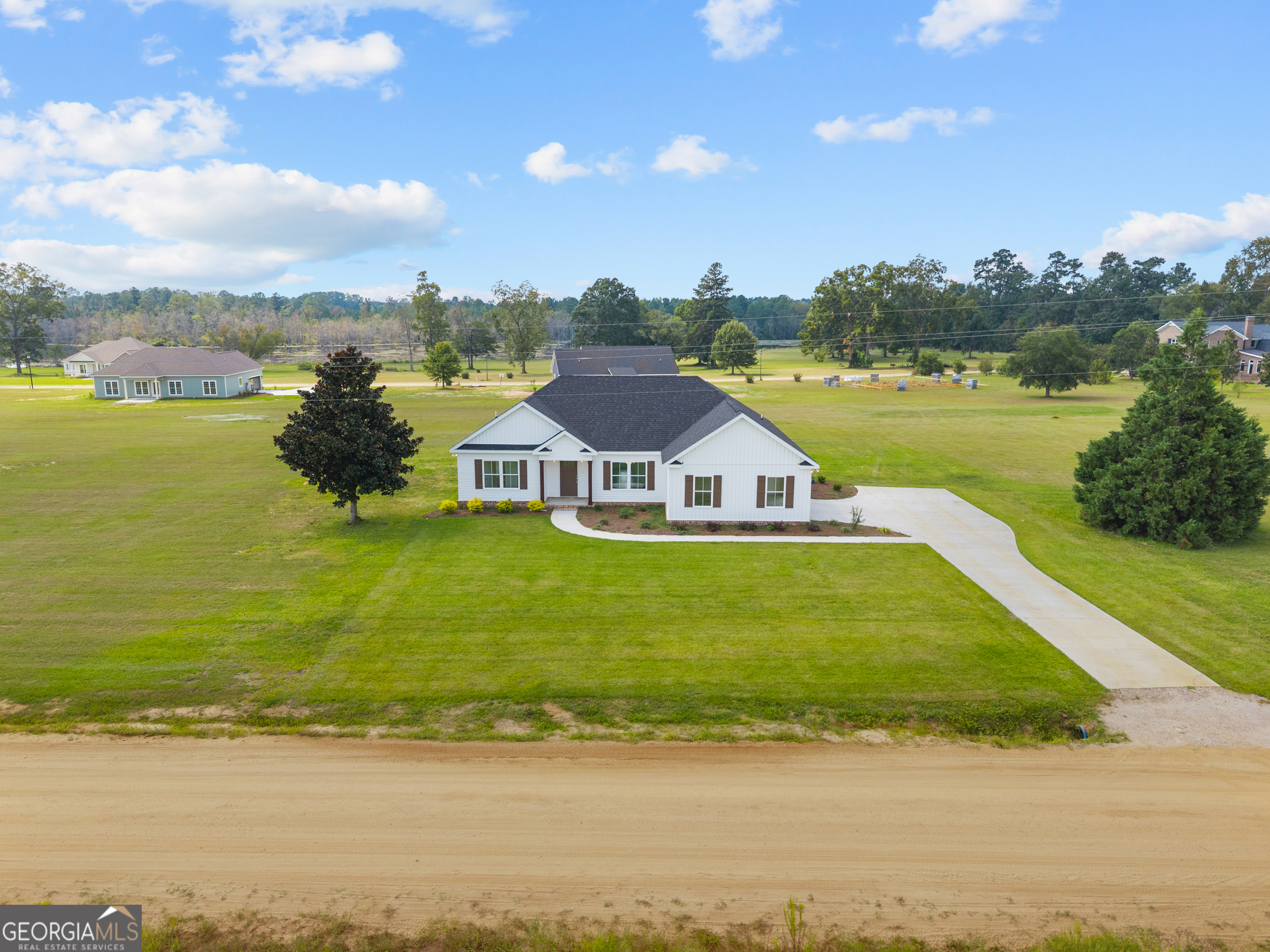 543 Jack Kennedy Road Statesboro, GA 30458 - Photo 27 of 35 a view of a house with a ocean view