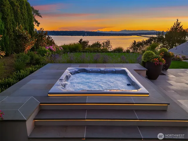 a view of a house with garden
