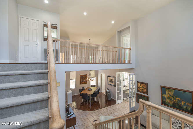 11218 Shadyridge Road Moorpark, CA 93021 - Photo 16 of 48 a view of a livingroom with furniture and staircase