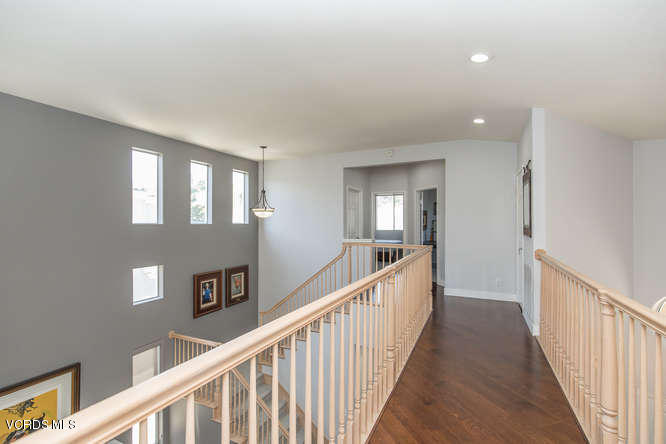 11218 Shadyridge Road Moorpark, CA 93021 - Photo 33 of 48 a view of a hallway with windows