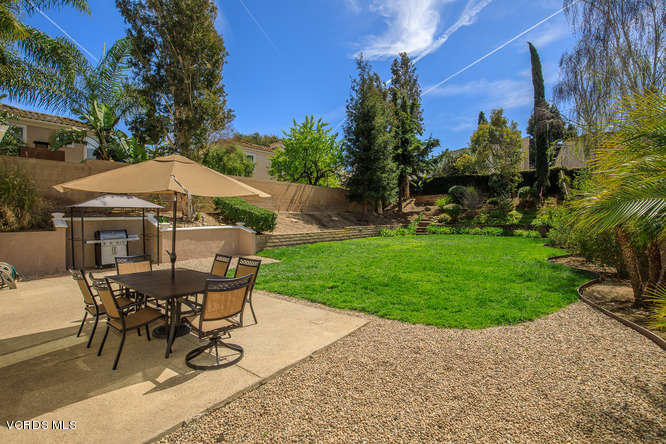 11218 Shadyridge Road Moorpark, CA 93021 - Photo 40 of 48 a view of a house with backyard and sitting area