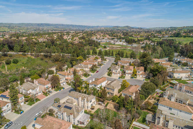 11218 Shadyridge Road Moorpark, CA 93021 - Photo 5 of 48 an aerial view of residential building with parking space