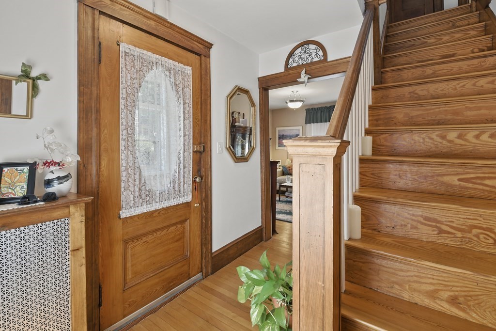 41 Peirce Street Arlington, MA 02476 - Photo 6 of 32 a front view of a house with windows