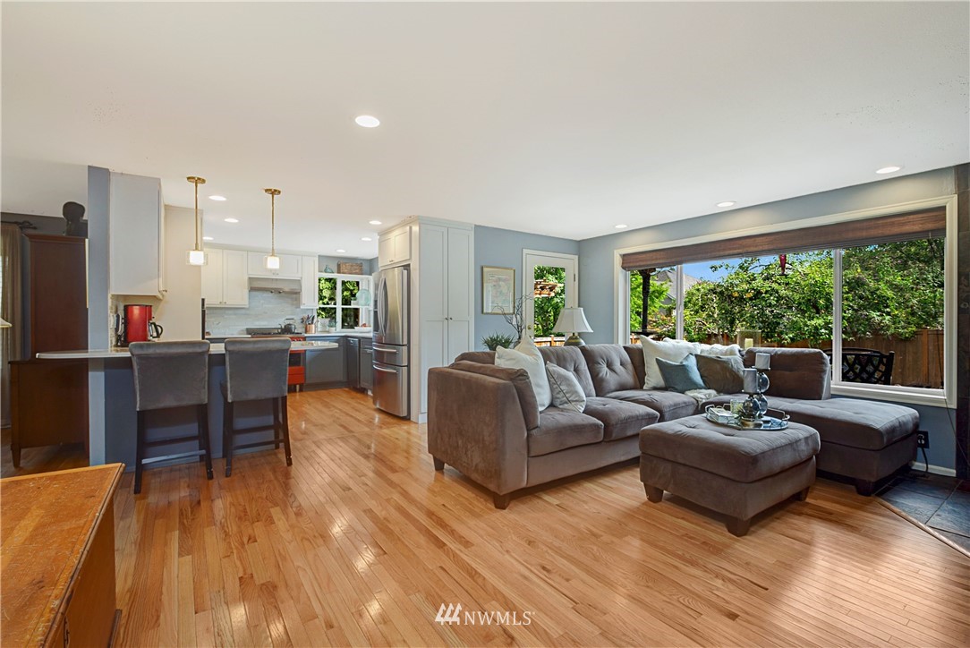 23901 23rd Drive Southeast Bothell, WA 98021 - Photo 11 of 27 a living room with furniture and a large window