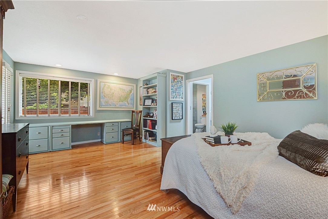 23901 23rd Drive Southeast Bothell, WA 98021 - Photo 16 of 27 a bedroom with a bed and a large window