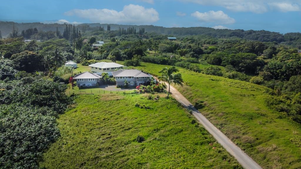 130 North Honokala Road Haiku, HI 96708 - Photo 6 of 30 a view of a garden with a building in the background