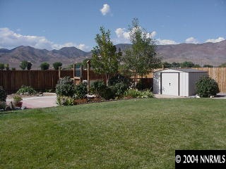 567 Yellow Jacket Road Dayton, NV 89403 - Photo 2 of 6 a view of a back yard