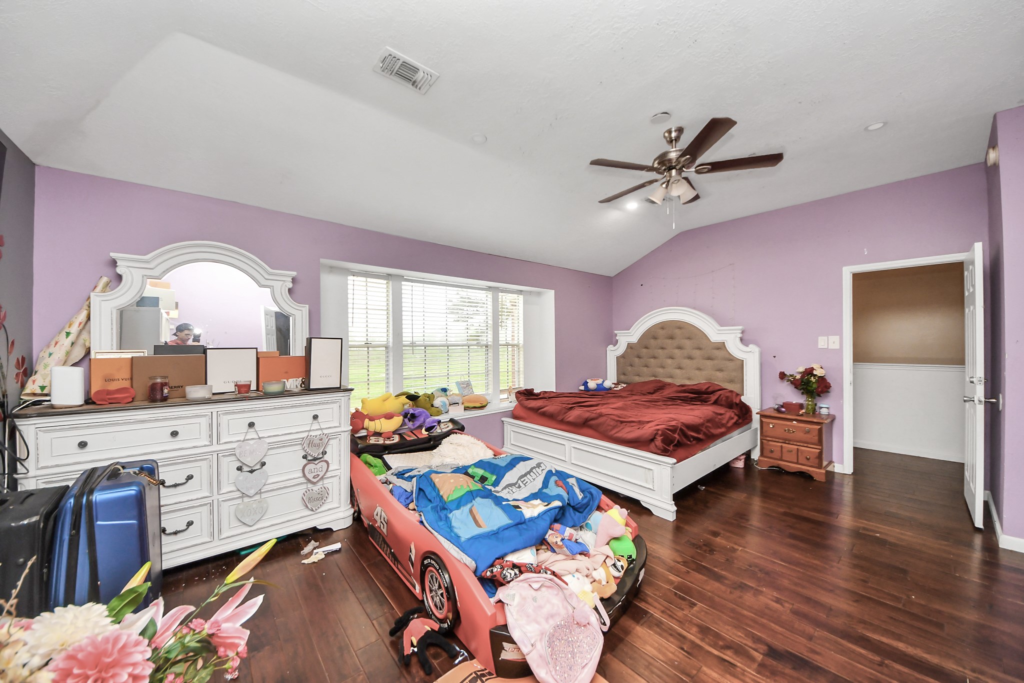 14119 Renn Road Houston, TX 77083 - Photo 17 of 43 a living room with furniture and a wooden floor