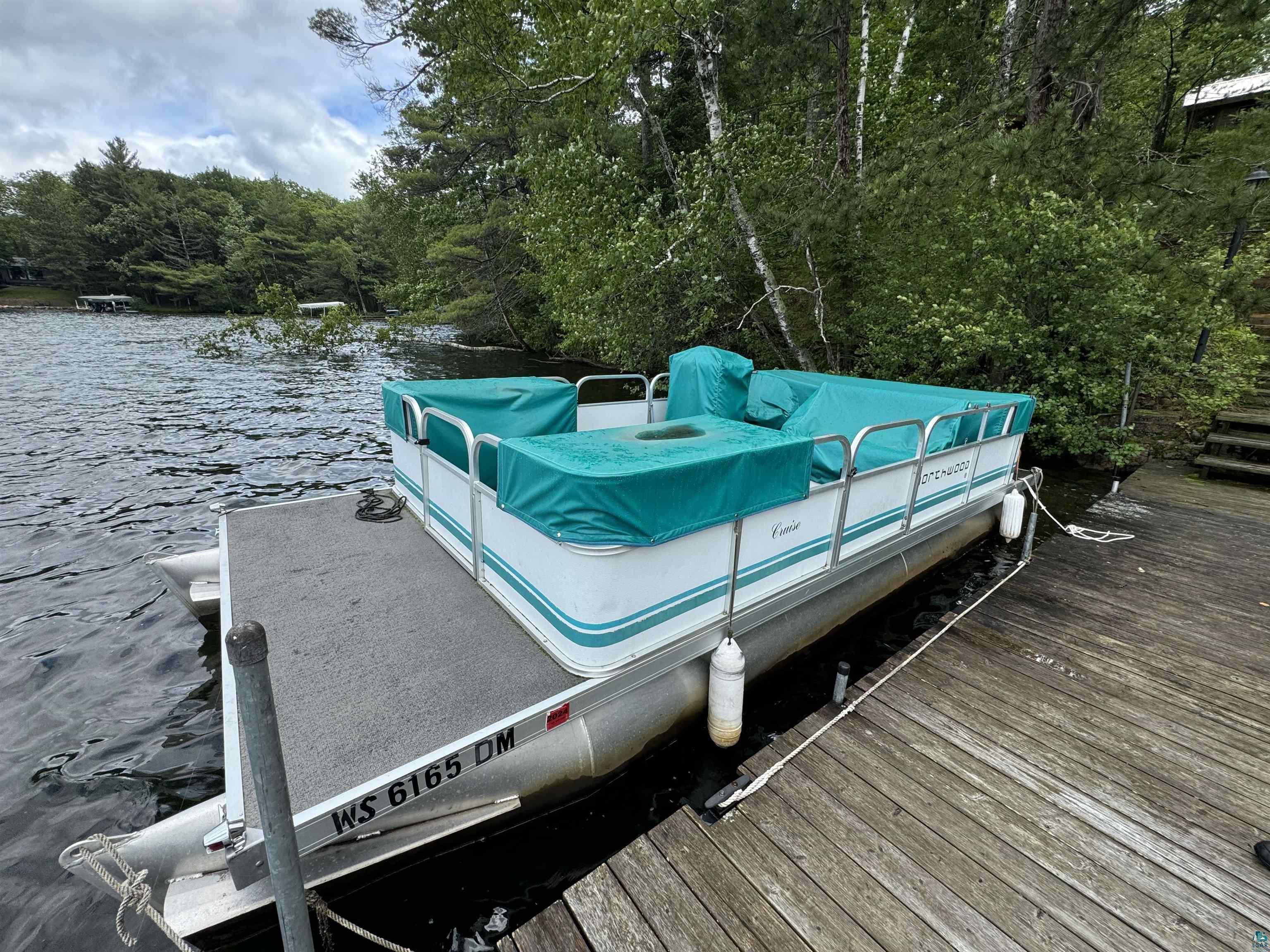 10690 Cedar Crest Road Iron River, WI 54847 - Photo 22 of 24 View of dock featuring a water view
