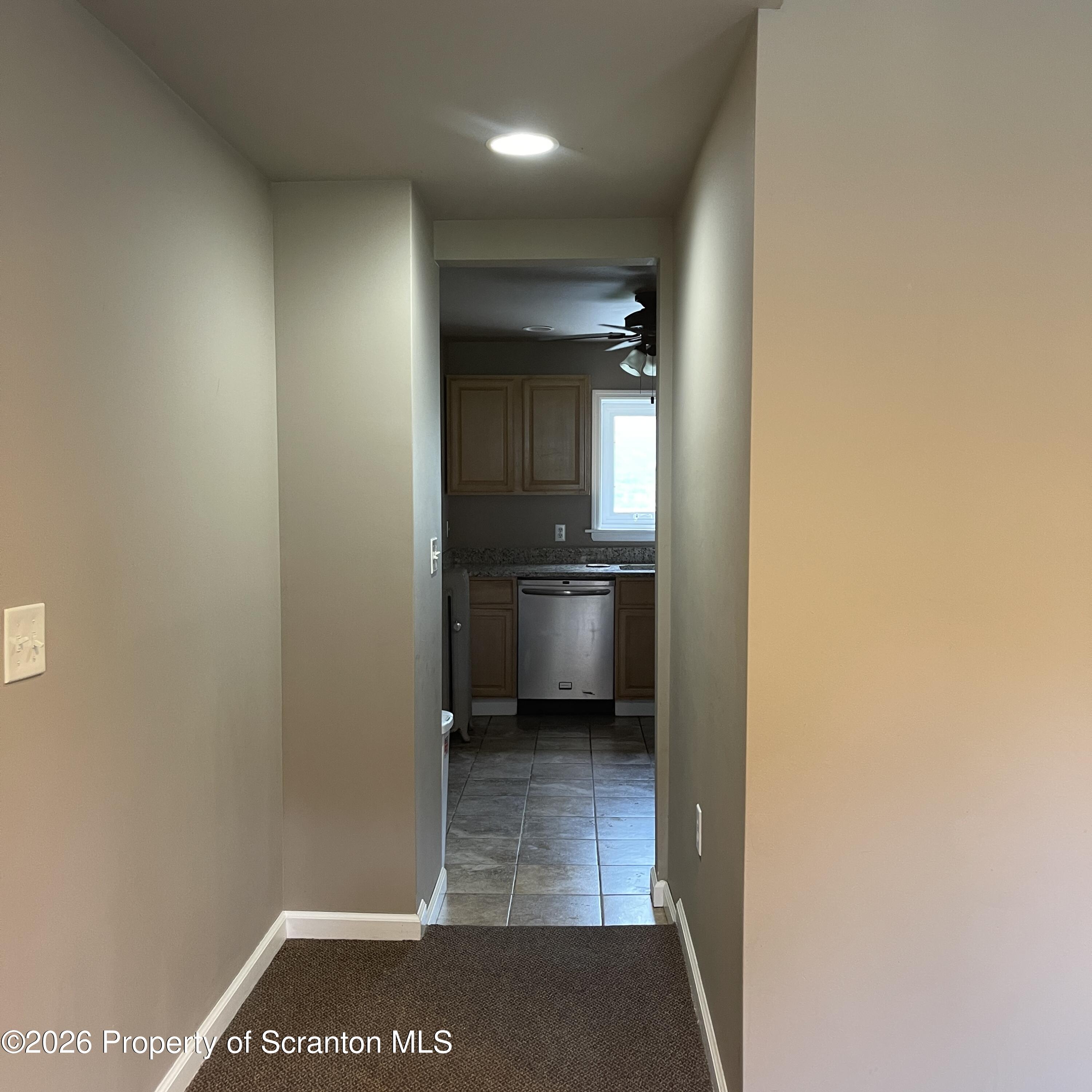 1007 Clay Avenue Scranton, PA 18510 - Photo 9 of 49 Apt 1 living room to kitchen