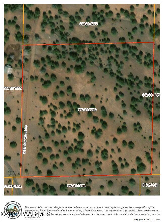 181 Broken Wheel Road Ash Fork, AZ 86320 - Photo 23 of 23 satellite image