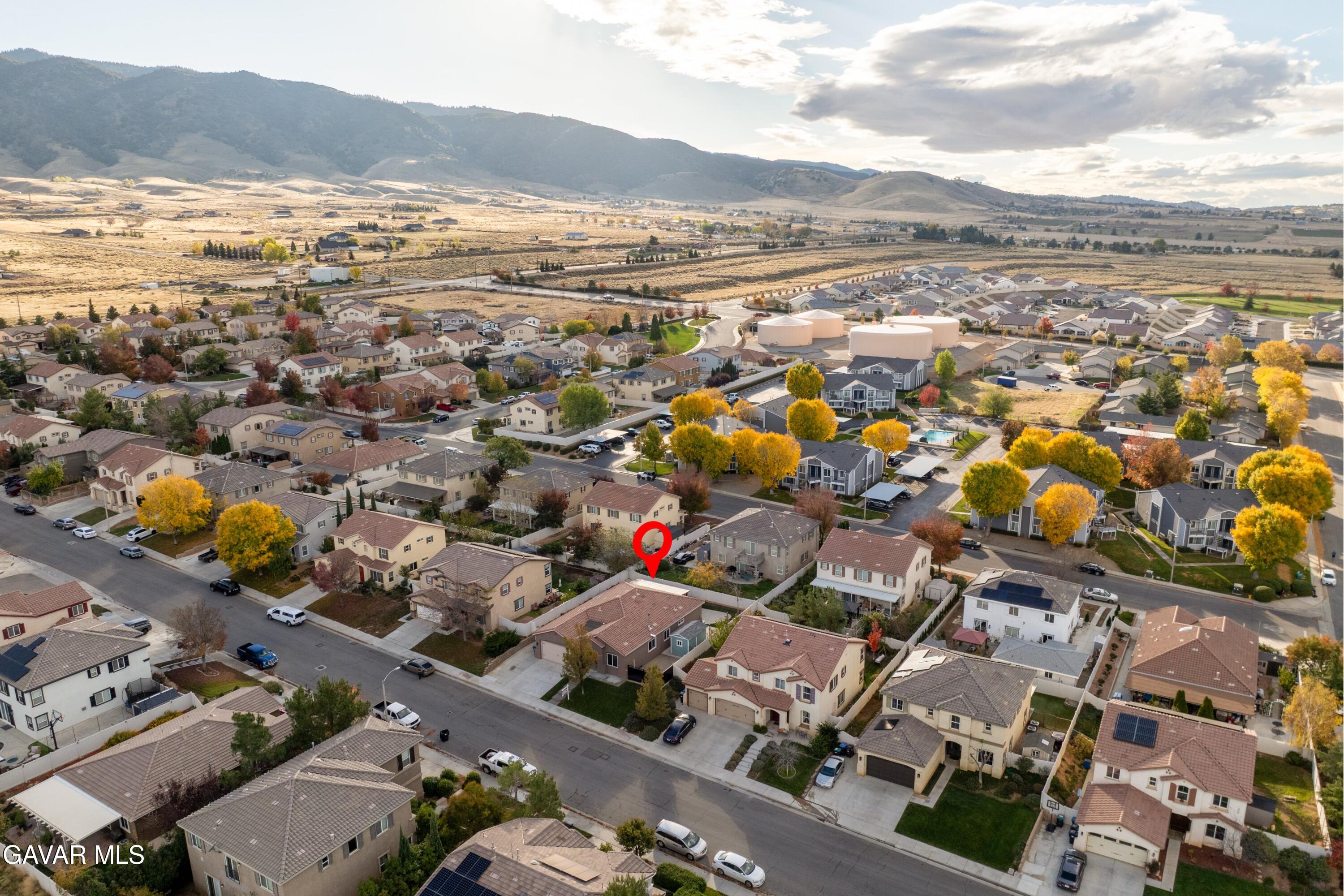 1413 Wild Olive Road Tehachapi, CA 93561 - Photo 14 of 29 an aerial view of residential building and ocean view