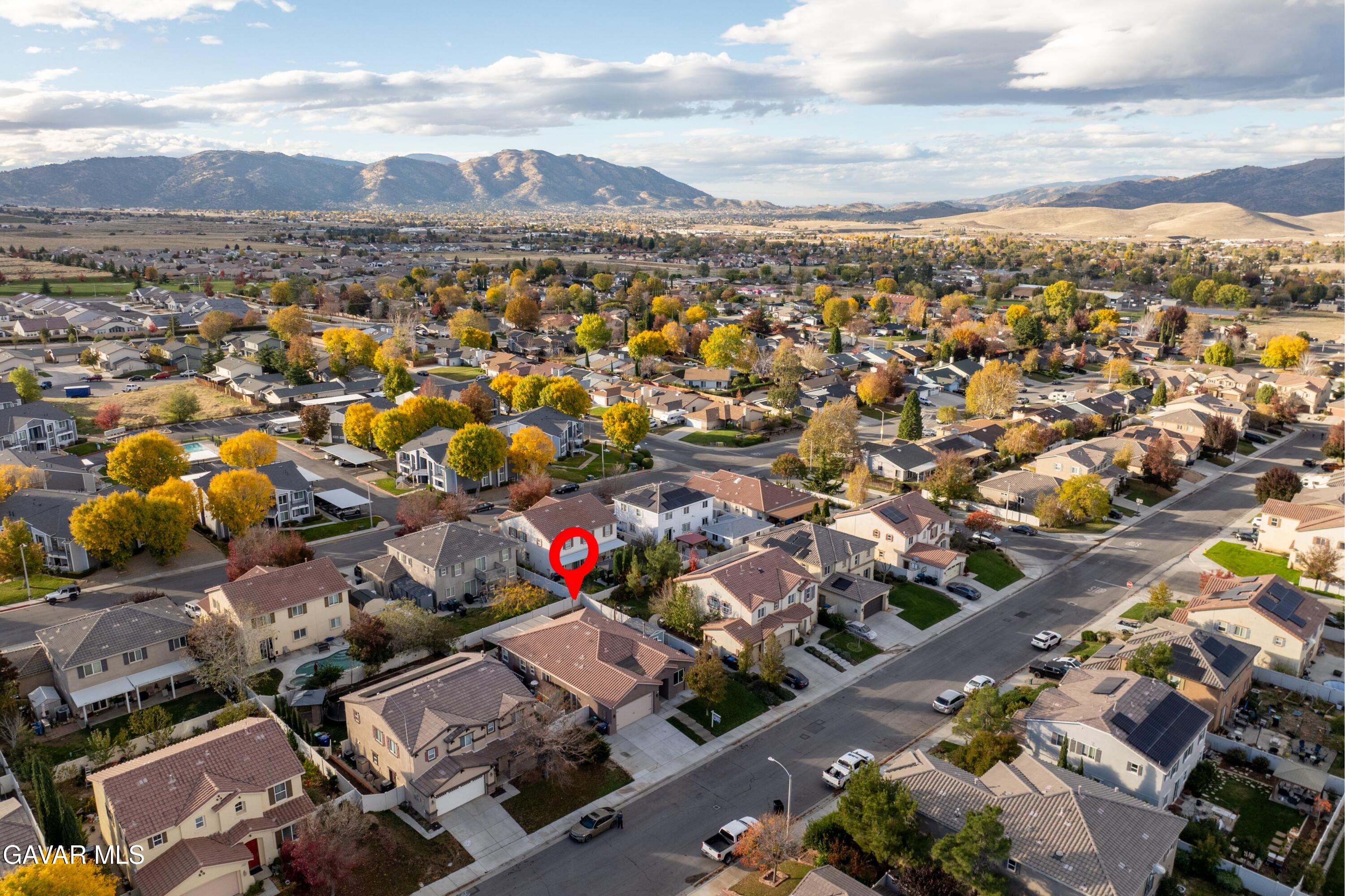 1413 Wild Olive Road Tehachapi, CA 93561 - Photo 15 of 29 an aerial view of a city