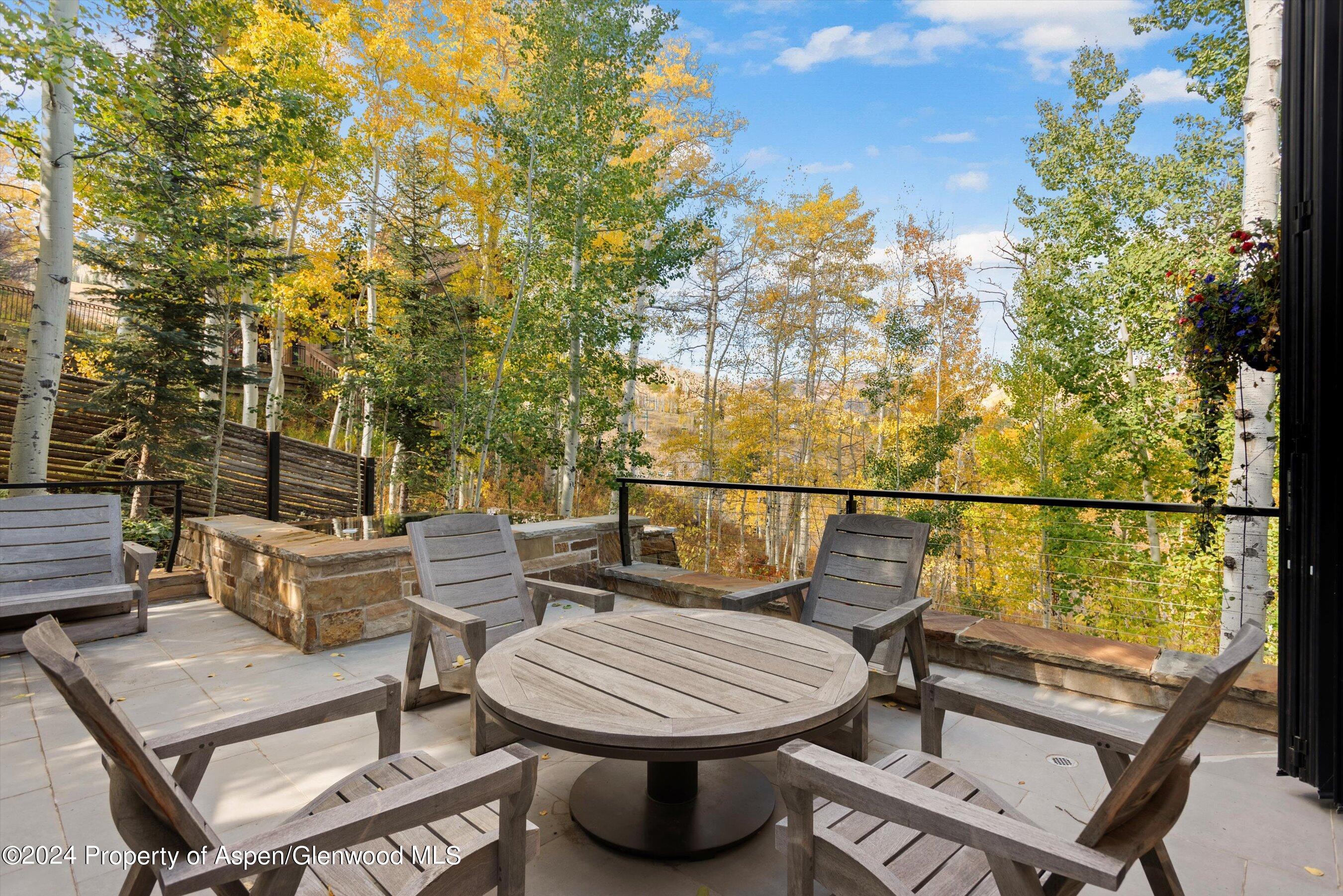 234 Bridge Lane Snowmass Village, CO 81615 - Photo 29 of 46 a balcony with couple of couches and potted plants