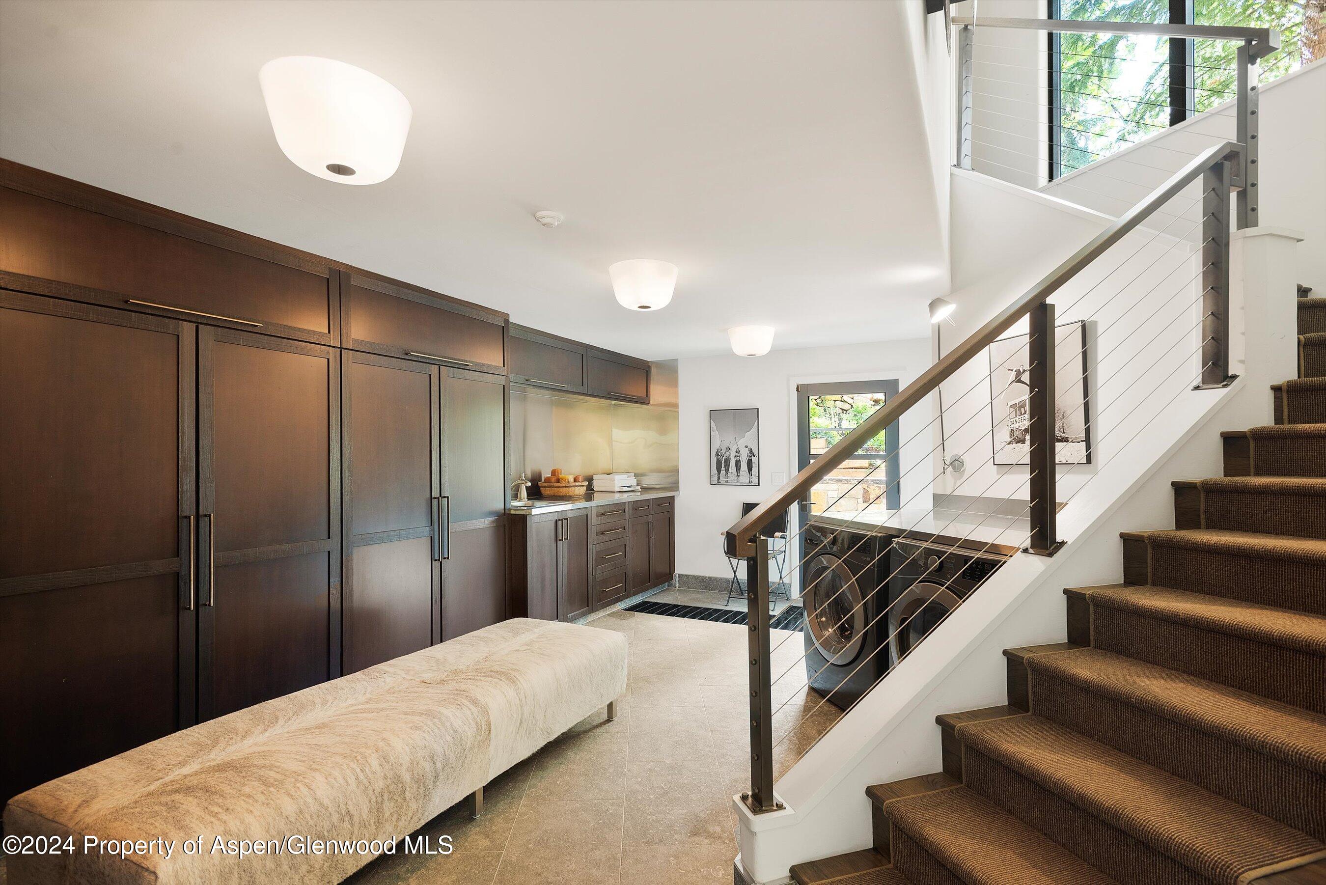 234 Bridge Lane Snowmass Village, CO 81615 - Photo 43 of 46 a bedroom with bed and entryway